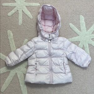 Girls Ralph Lauren Pink Puffer Coat